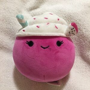 Squishmallows Pink Milkshake Plush Nicola Dragon Fruit